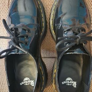 Dr. Martens Black Patent Leather Shoes